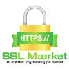 SSL mærket støtter kryptering på Internettet